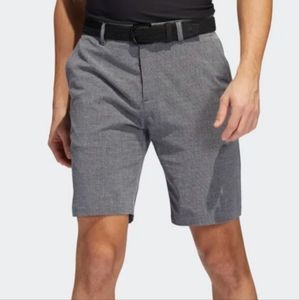Adidas Golf Short, size 38, Heather gray cross hatch